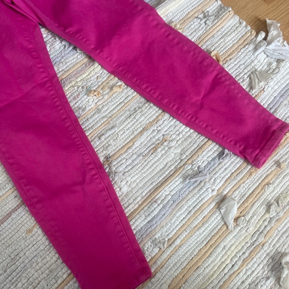 Judy Blue Hot Pink Slim Fit High Rise Stretch Skinny Jeans / Pants Size 7/28 - Picture 4 of 10